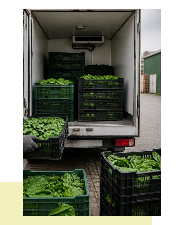 Перевозка шпината в Чебаркуль с сохранением свежести продукции